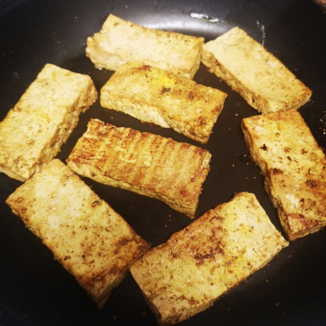 Tofu al estilo kebab Paso 0 Tofu al estilo kebab Paso 0