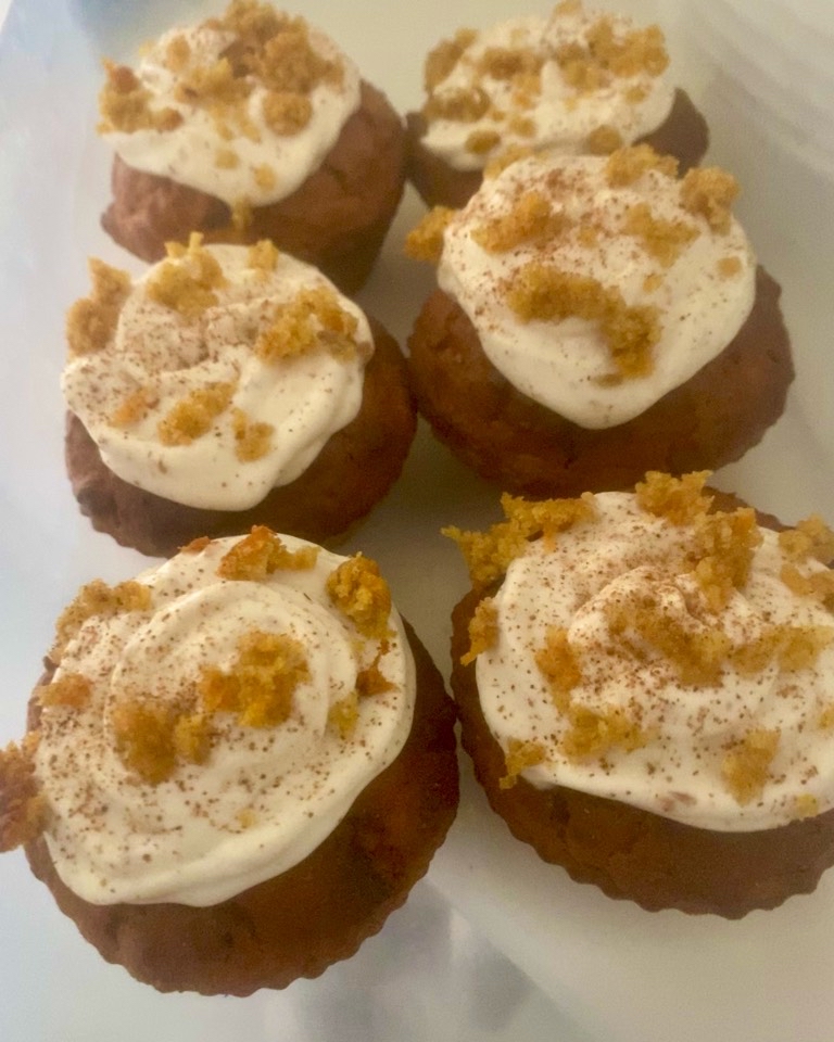 Carrot cake muffins 🧁🧁