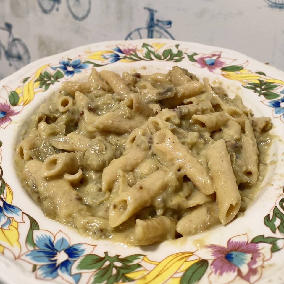 Carbonara de alcachofas 馃構 Carbonara de alcachofas 馃構