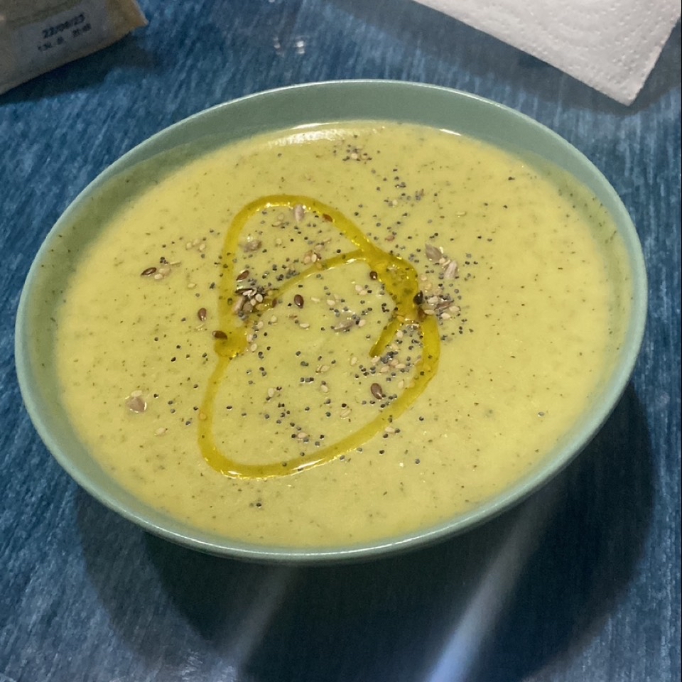 Crema de puerro y pera Crema de puerro y pera