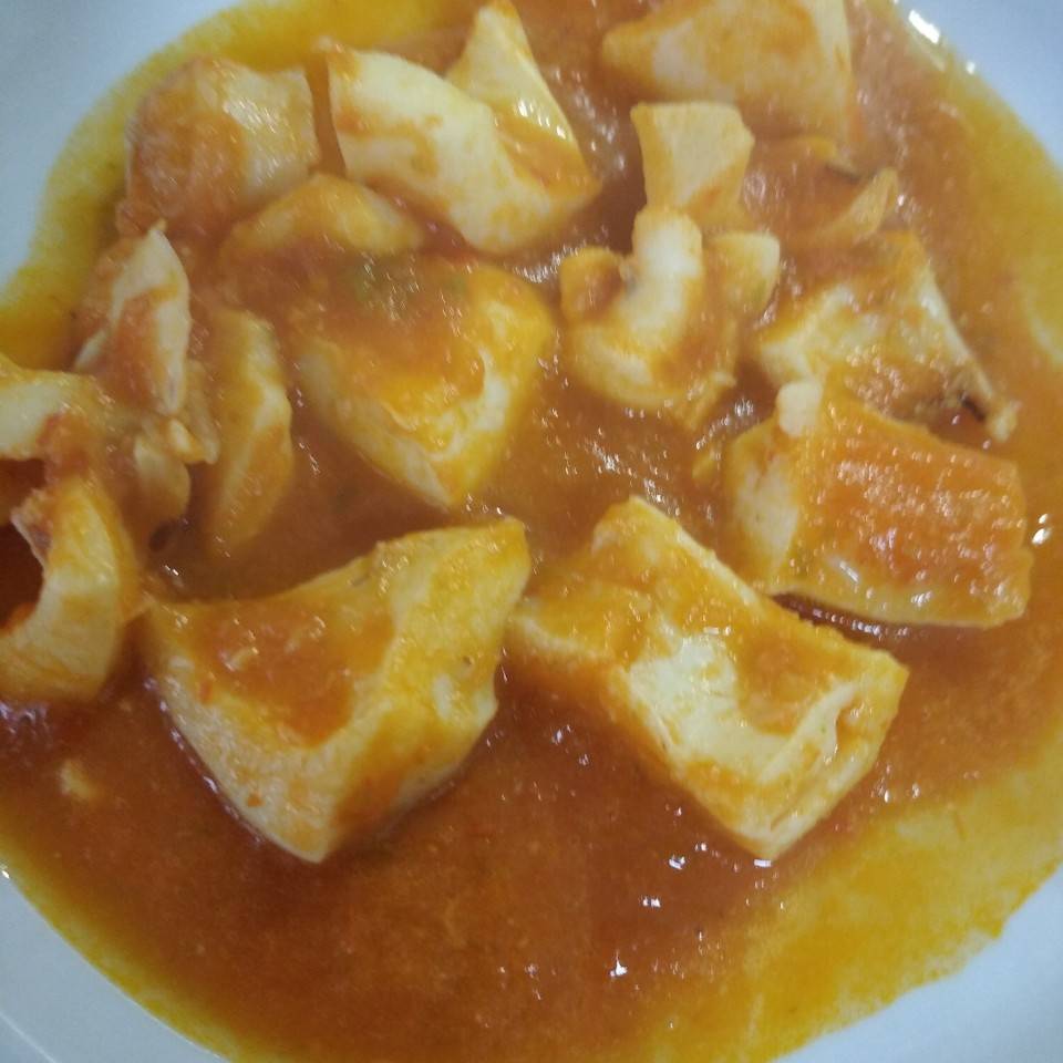 Sepia en salsa