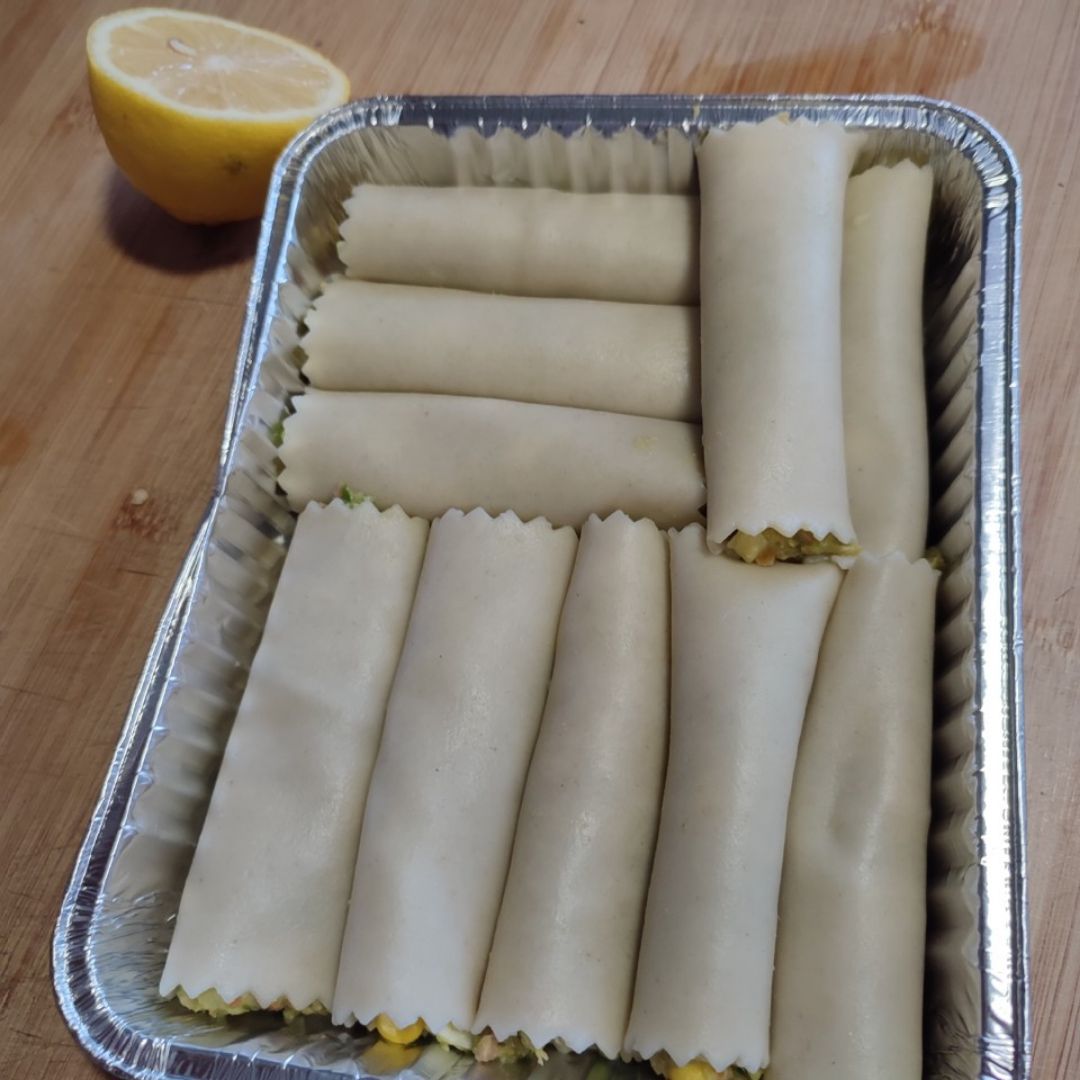 Canelones vegetales con Atún y mayonesa de aguacate Paso 6 Canelones vegetales con Atún y mayonesa de aguacate Paso 6