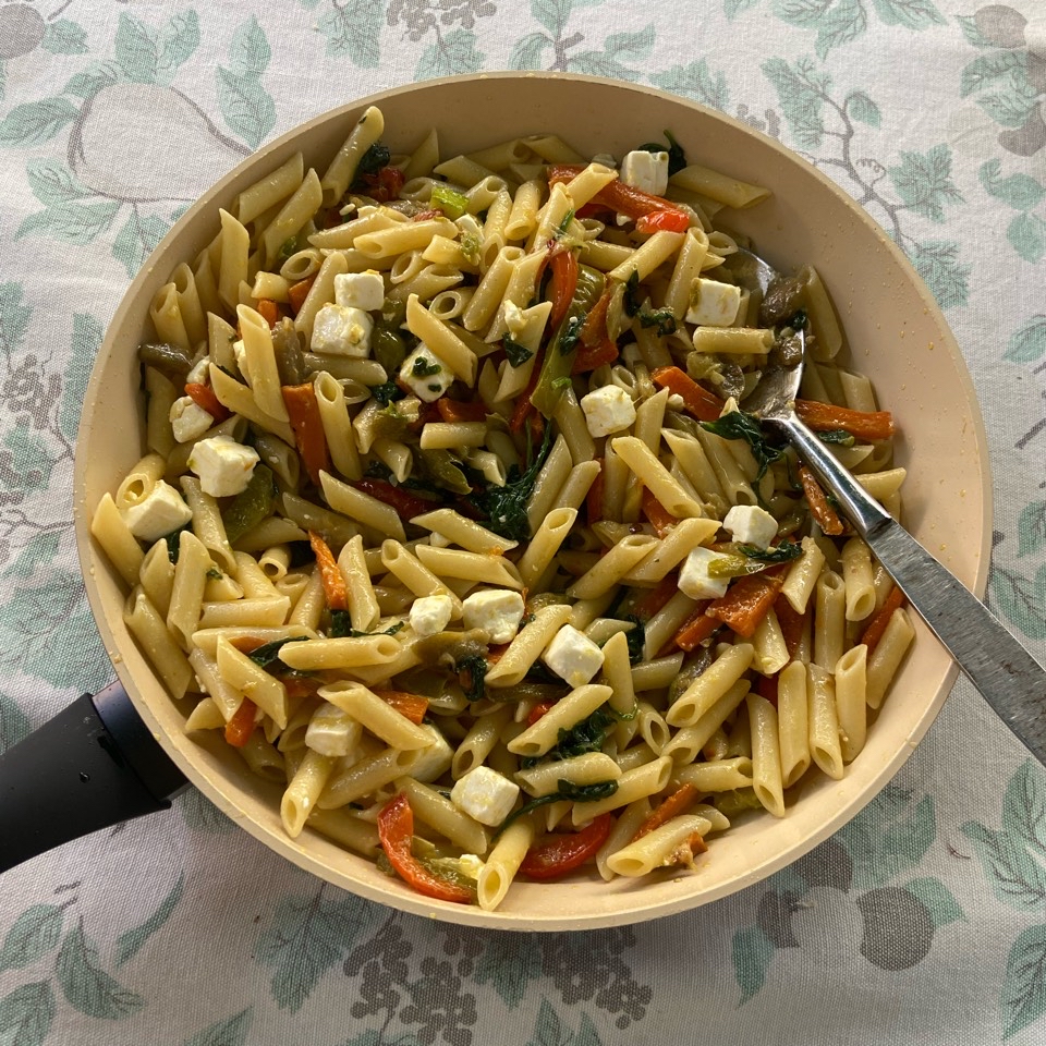 Pasta con verduras Pasta con verduras