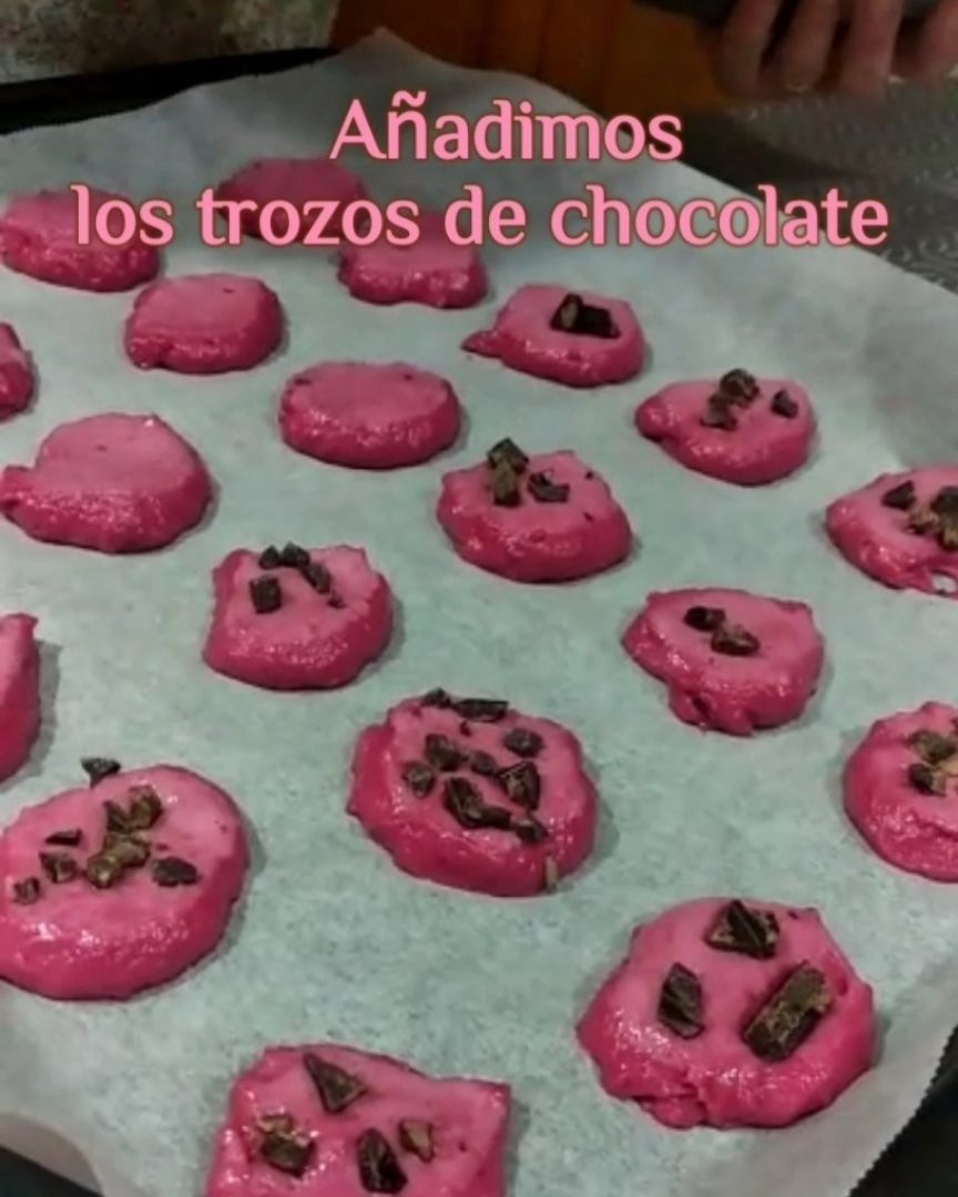 Cookies rosas 🌹🍪 Paso 1 Cookies rosas 🌹🍪 Paso 1
