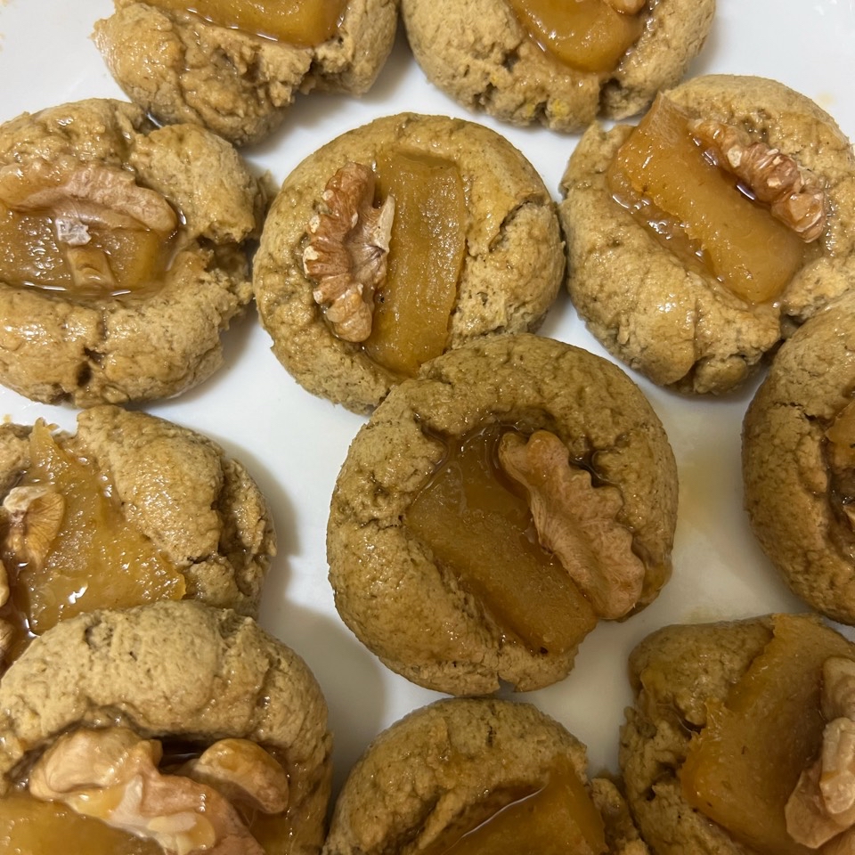 Pepas de avena con membrillo 