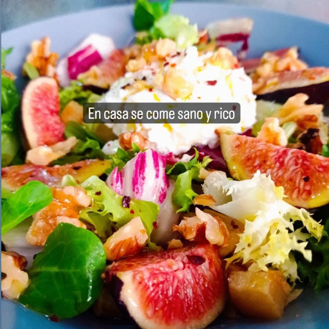 Ensalada templada inventada Ensalada templada inventada