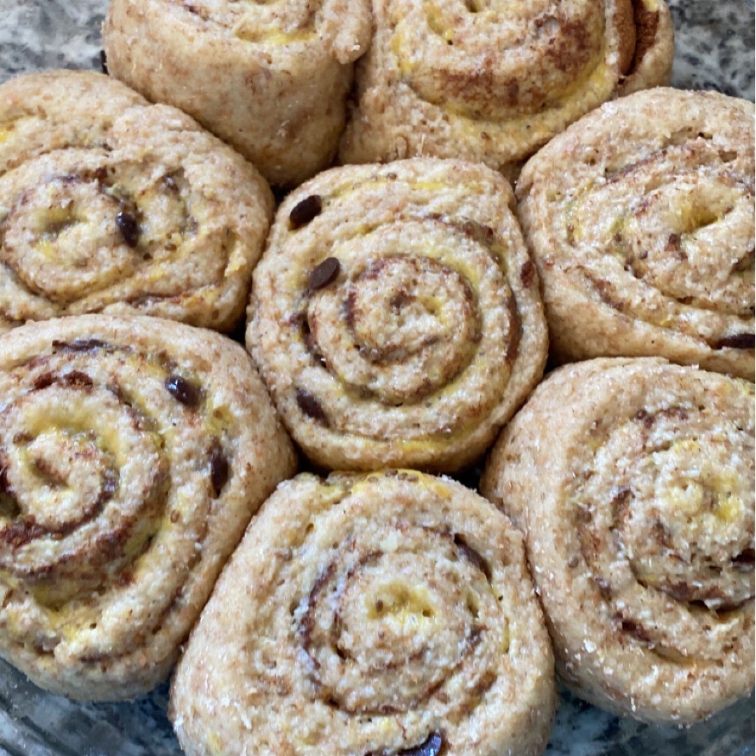 🌀Rollitos de canela, naranja y chocolate 🍊🍫 (cinnamon rolls) Paso 11 🌀Rollitos de canela, naranja y chocolate 🍊🍫 (cinnamon rolls) Paso 11
