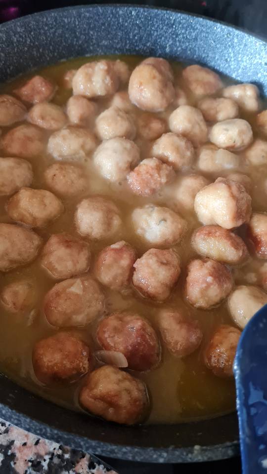 Albóndigas de pollo Albóndigas de pollo