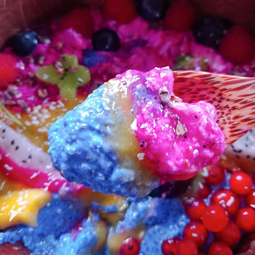 Coco bowl π₯₯π de overnight con espirulina azul π π₯ π₯π«π Paso 5 Coco bowl π₯₯π de overnight con espirulina azul π π₯ π₯π«π Paso 5