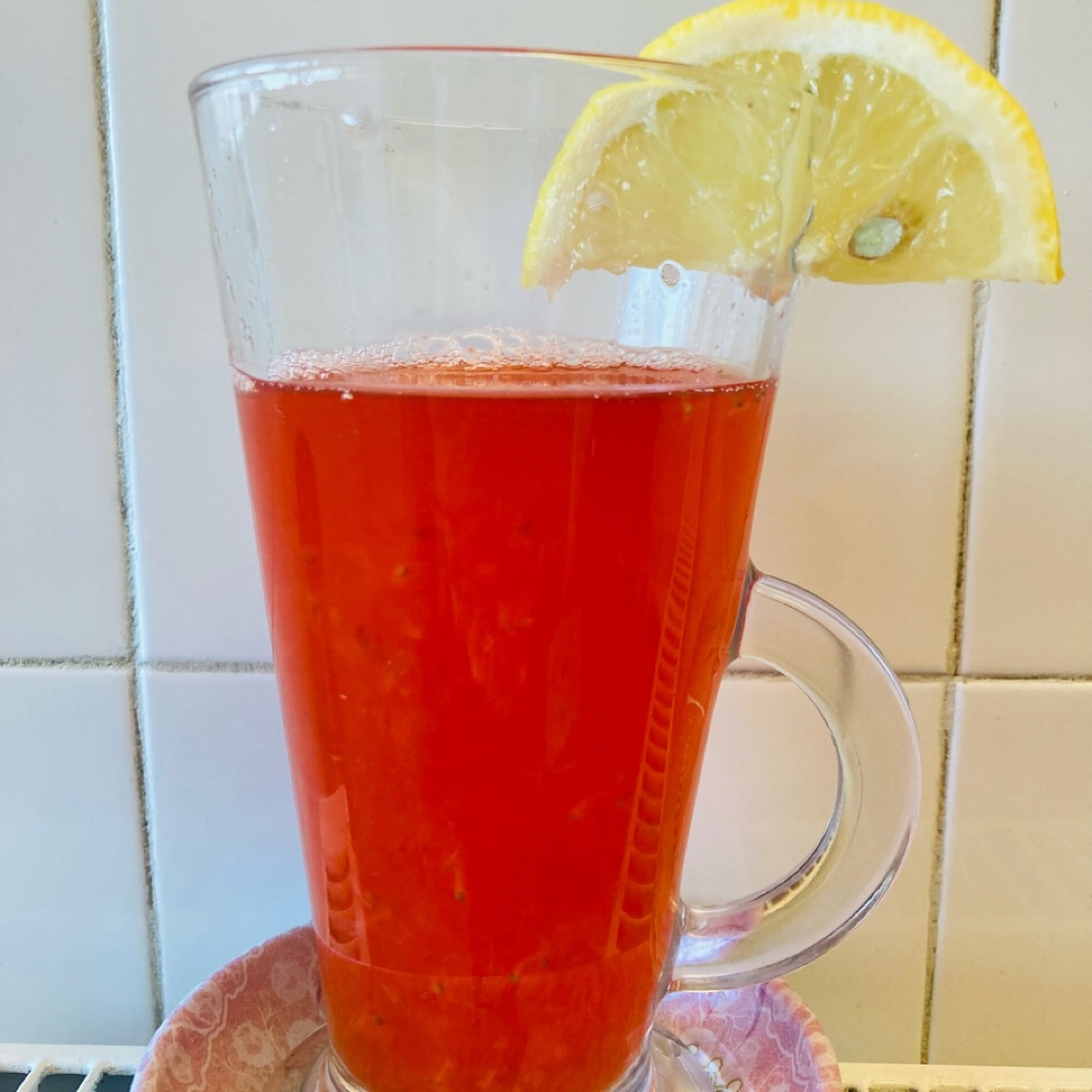 Strawberry lemonade #summer Paso 5