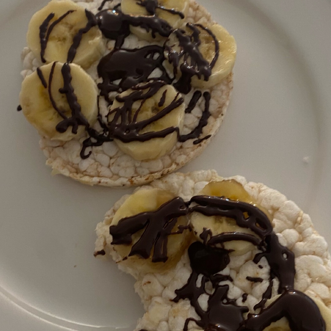 Tortitas choco banana Tortitas choco banana