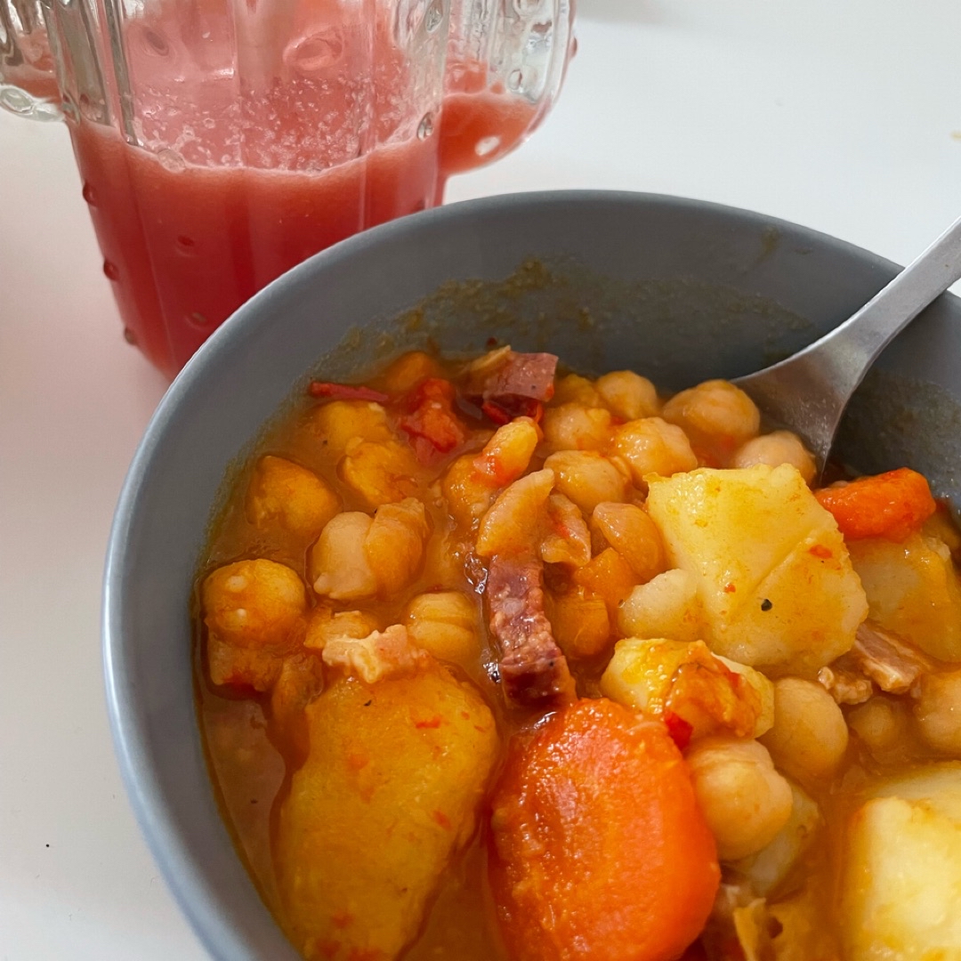 Garbanzos al estilo Cristian 馃憣馃憣muy ricos Garbanzos al estilo Cristian 馃憣馃憣muy ricos