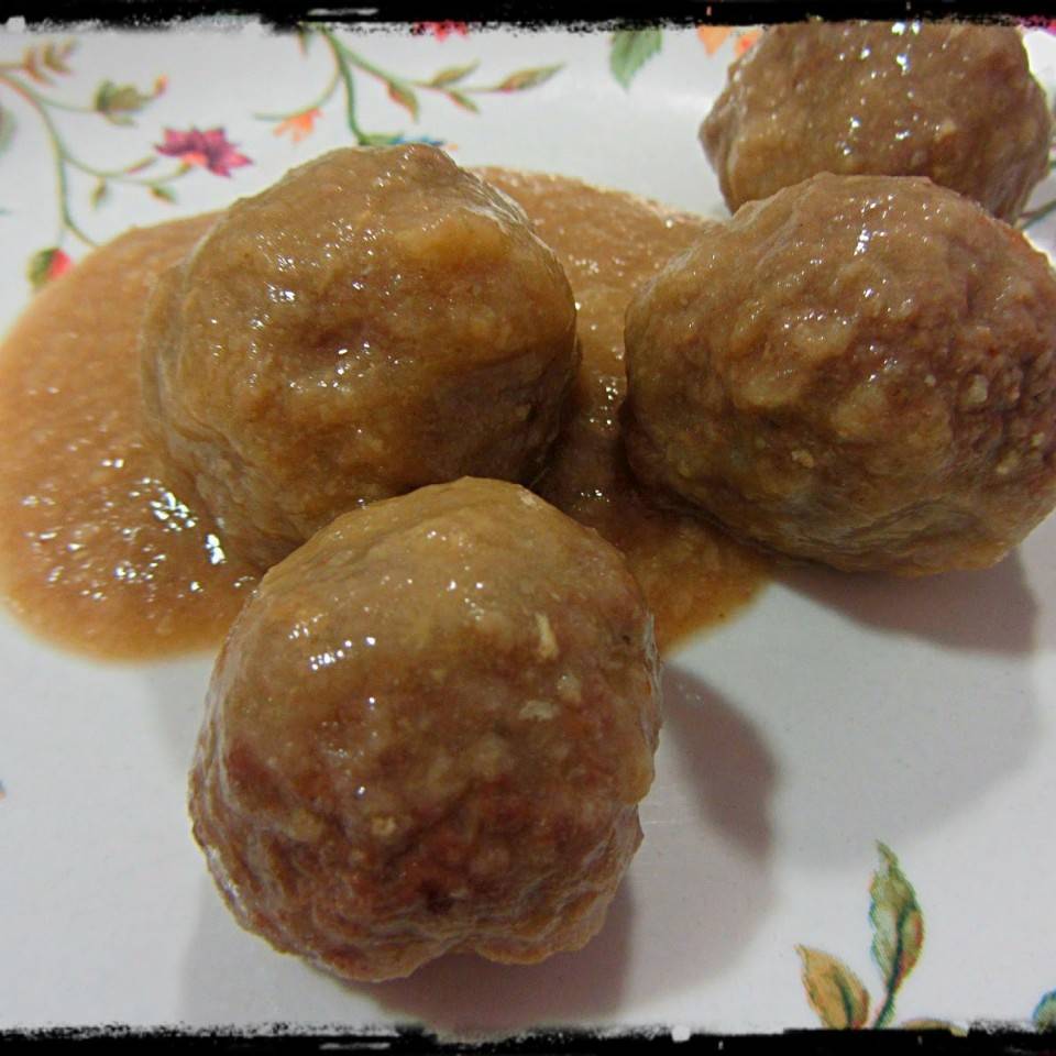 Albóndigas de cerdo con cebolla Albóndigas de cerdo con cebolla