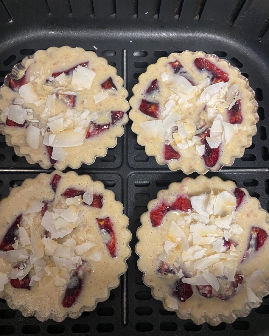 Mini clafoutis de cerezas 🍒 Paso 6 Mini clafoutis de cerezas 🍒 Paso 6