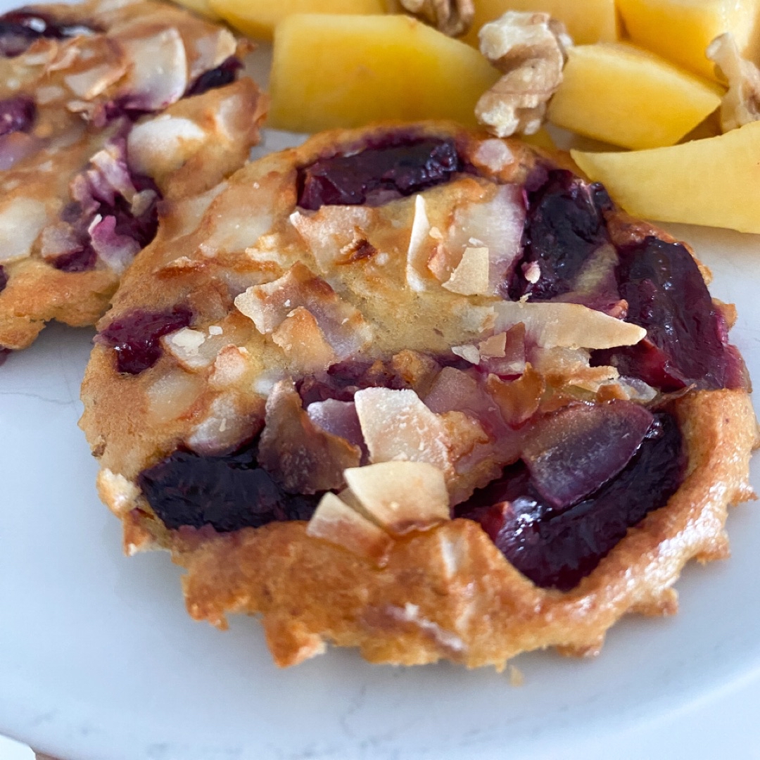 Mini clafoutis de cerezas 🍒 Paso 7 Mini clafoutis de cerezas 🍒 Paso 7