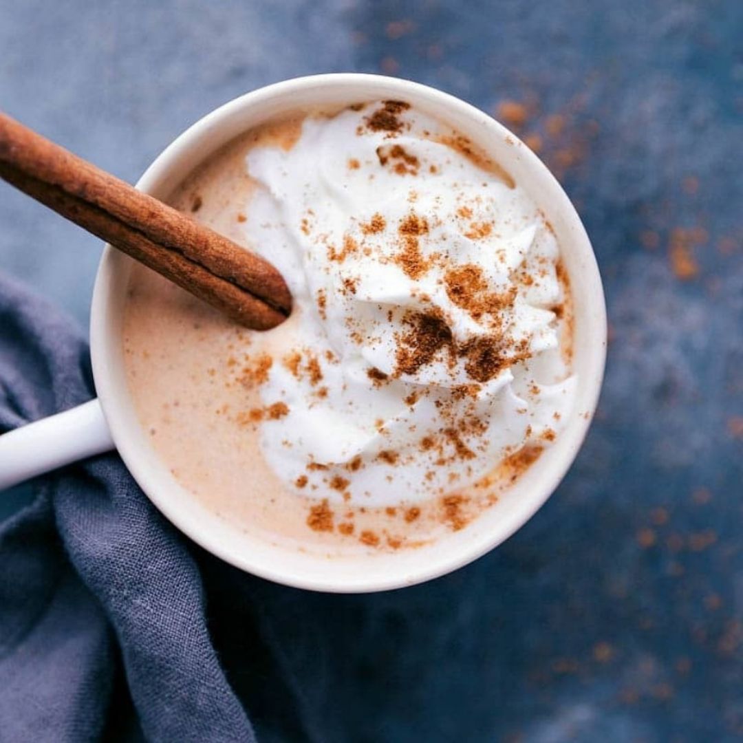 Pumkim pie spice latte vegano con bebida de avellanas 🎃 Pumkim pie spice latte vegano con bebida de avellanas 🎃