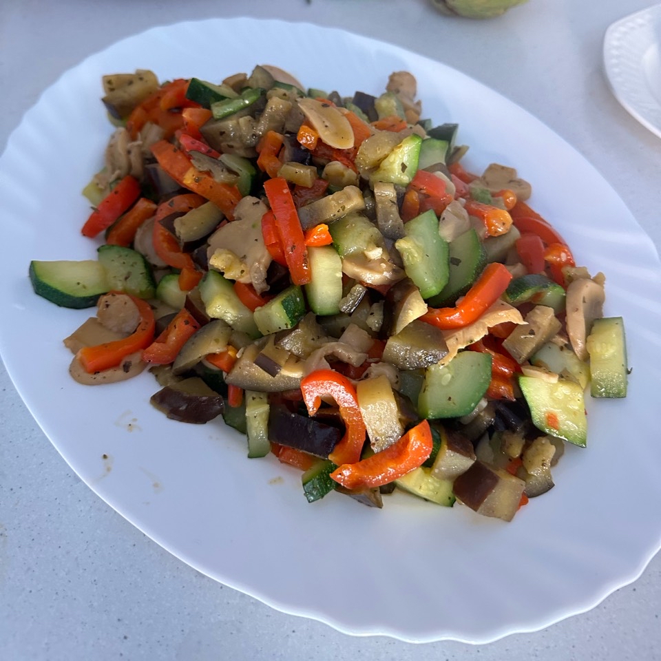 Rollitos de atún y verdura 