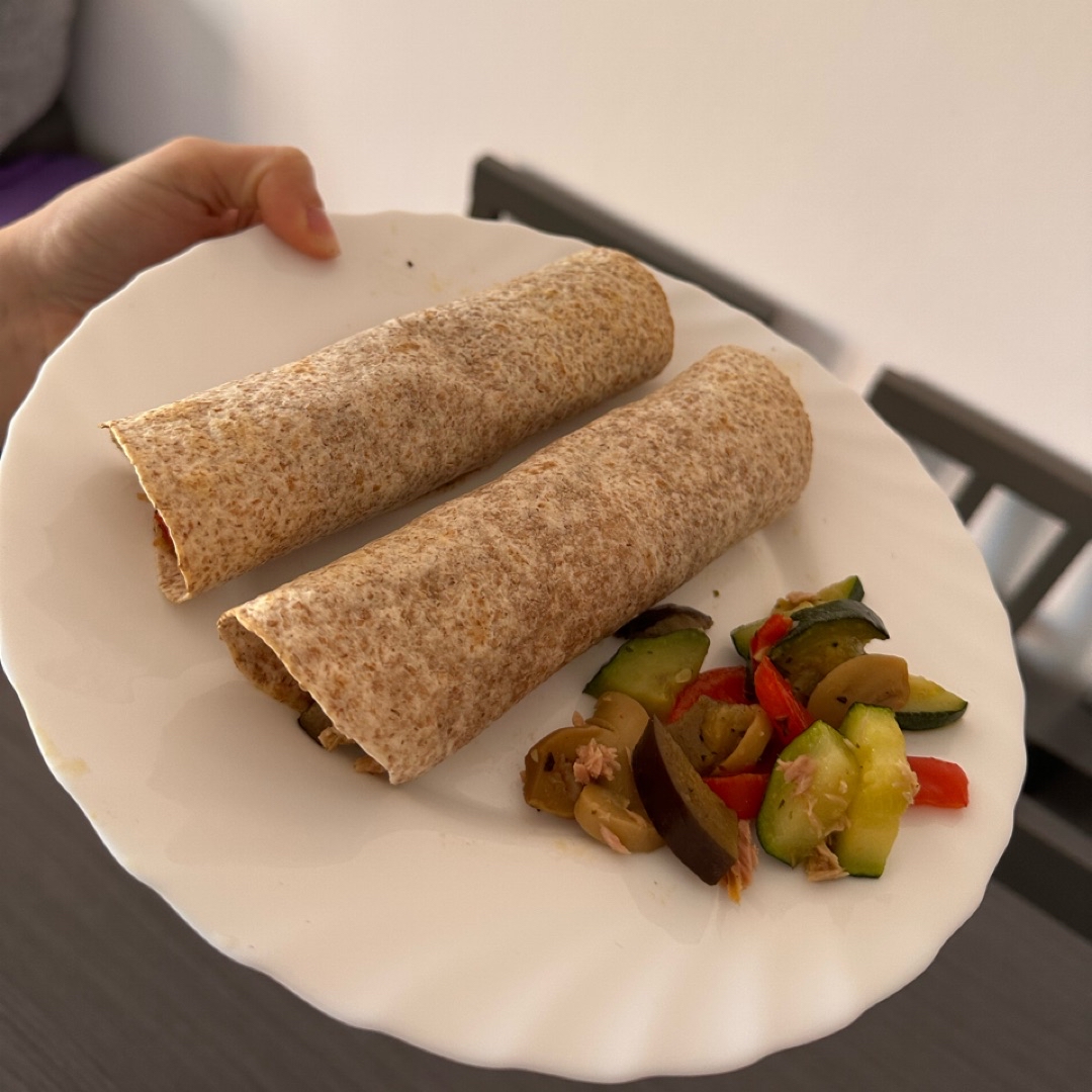 Rollitos de atún y verdura Paso 4 Rollitos de atún y verdura Paso 4