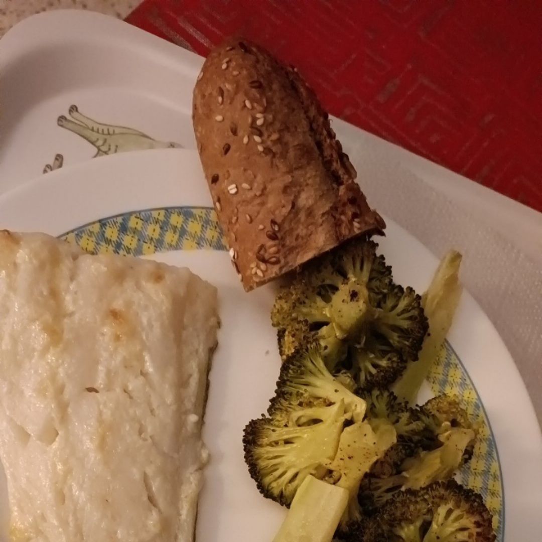 Bacalao con brócoli Paso 1 Bacalao con brócoli Paso 1
