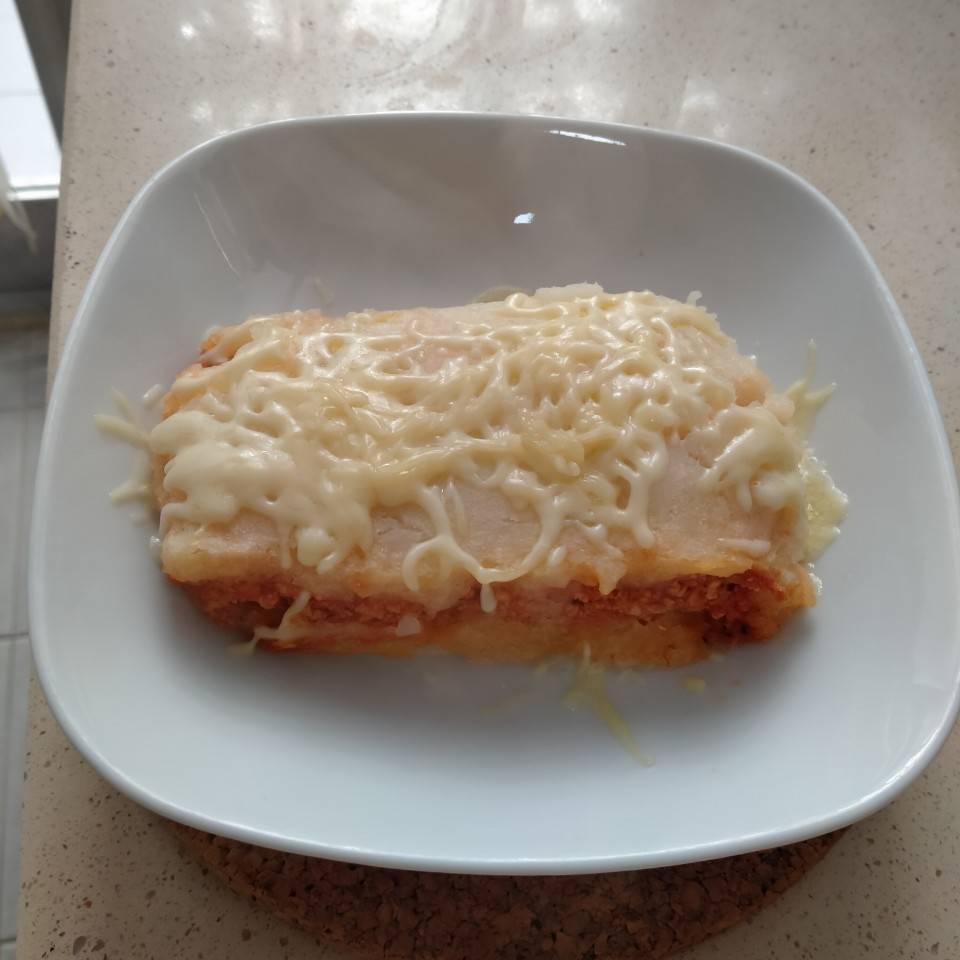 Pastel de patatas y pollo 