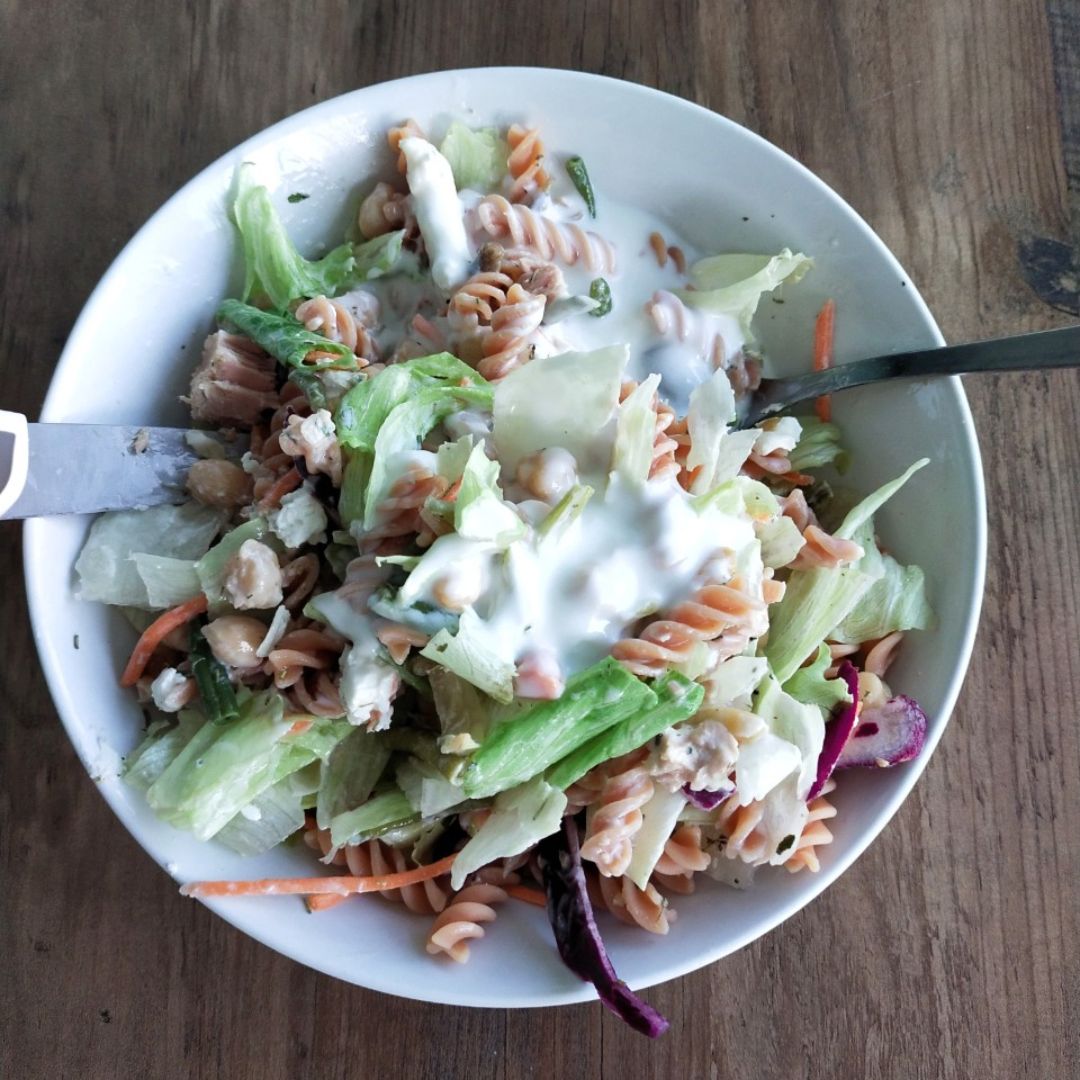 Ensalada de legumbres con salsa de yogur Paso 2 Ensalada de legumbres con salsa de yogur Paso 2