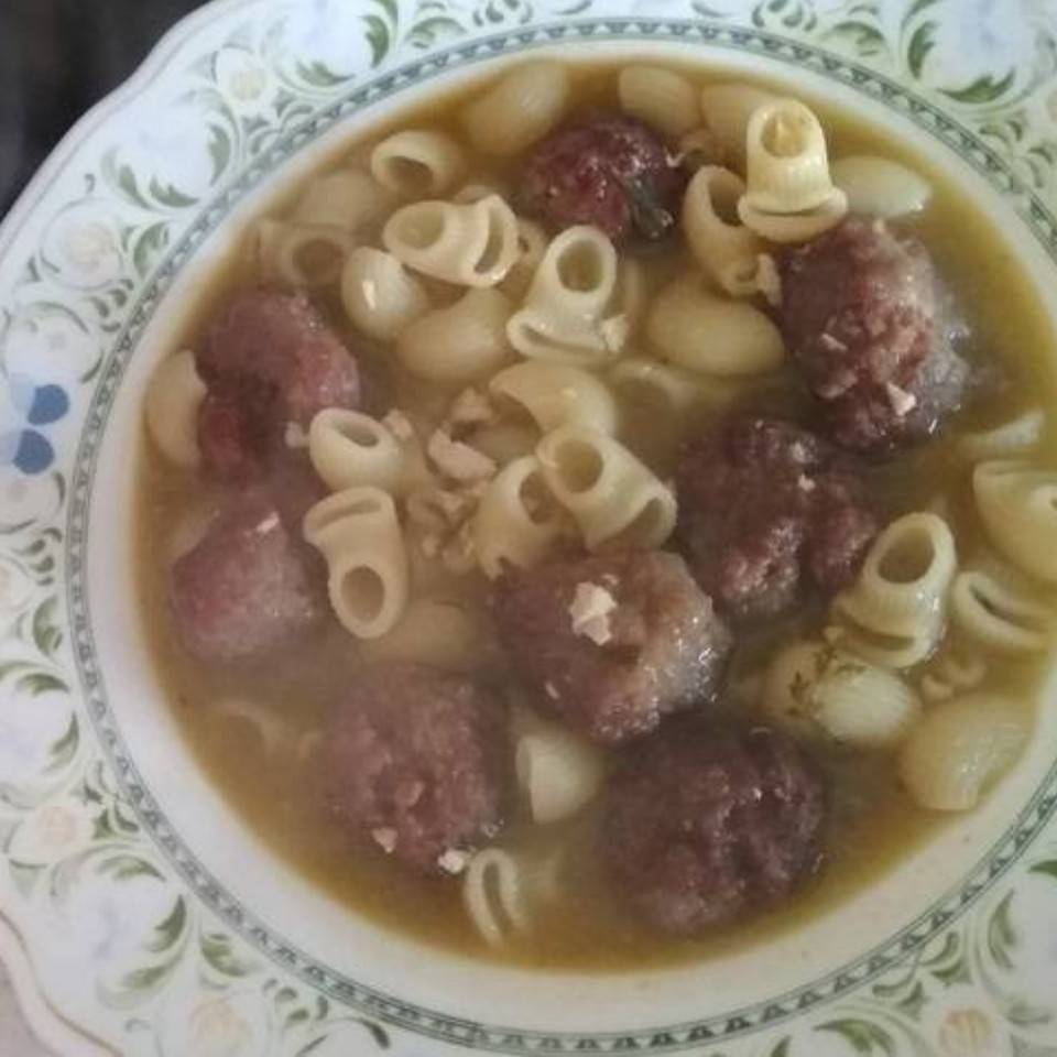Sopa de albondigas Sopa de albondigas