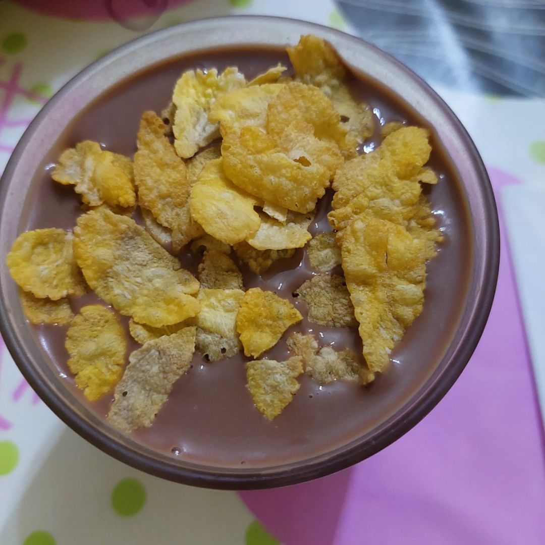 Leche de chocolate con cereales Leche de chocolate con cereales
