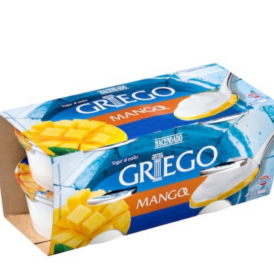 Yogur de mango Yogur de mango