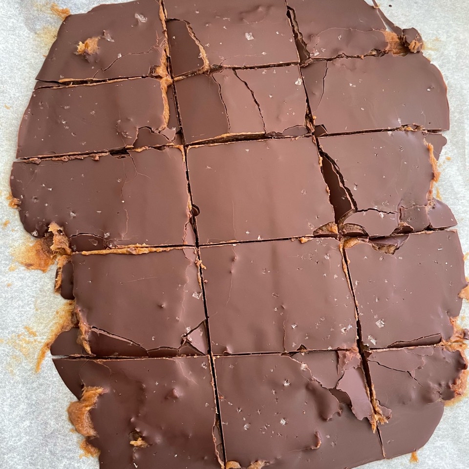 Barritas dátil y crema de cacahuete Barritas dátil y crema de cacahuete