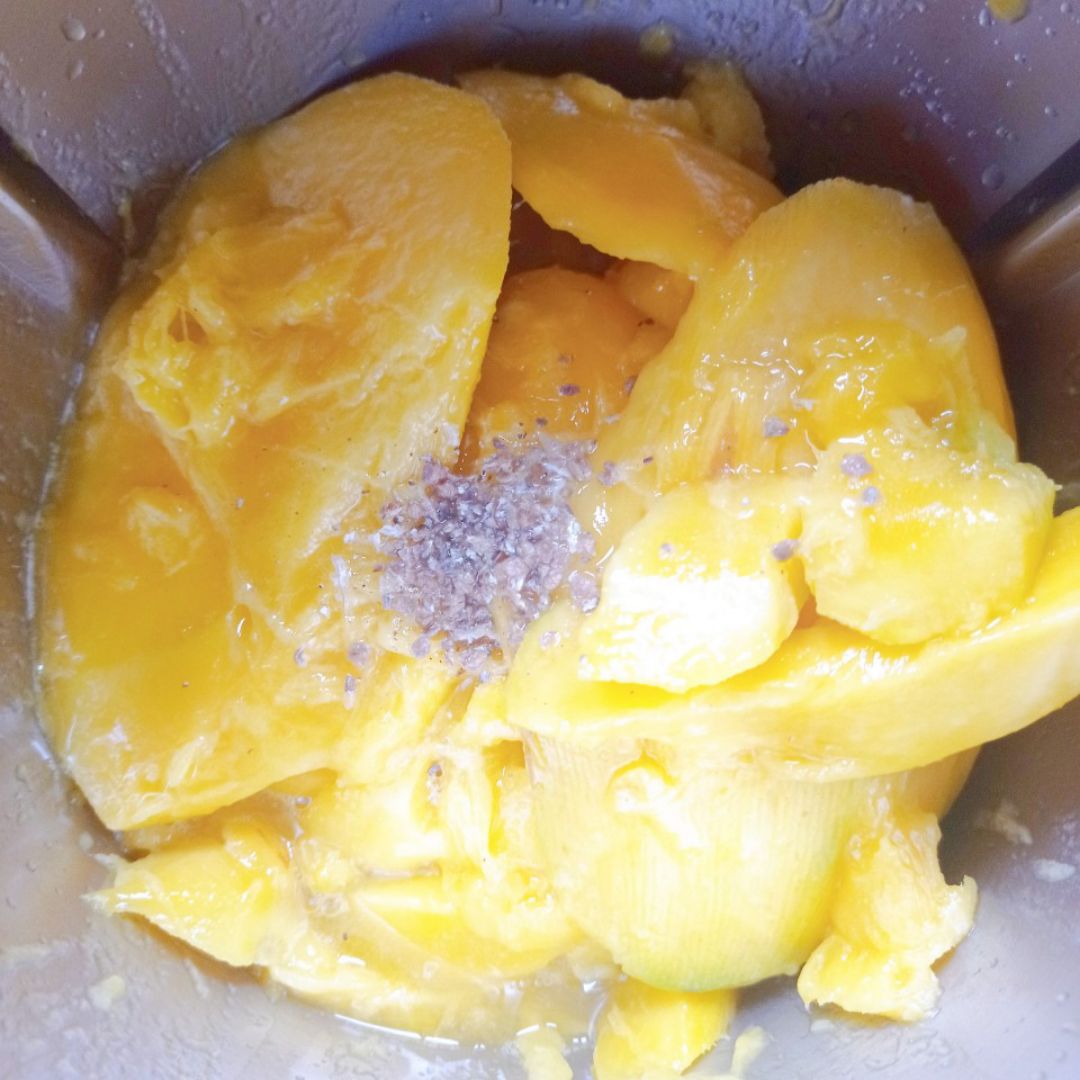 Bowl de natillas de mango 🥭 y coco 🥥 Paso 0 Bowl de natillas de mango 🥭 y coco 🥥 Paso 0