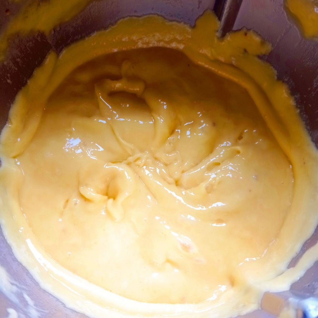 Bowl de natillas de mango 🥭 y coco 🥥 Paso 2 Bowl de natillas de mango 🥭 y coco 🥥 Paso 2