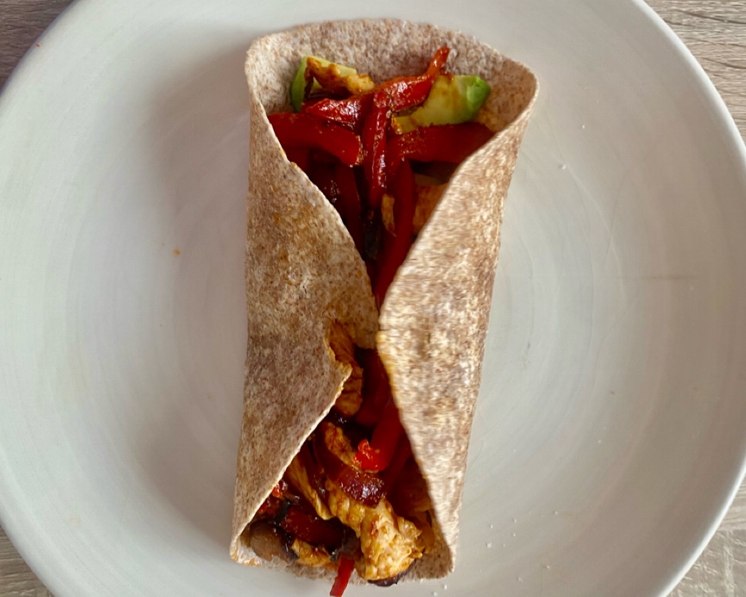 Fajita de pavo Fajita de pavo