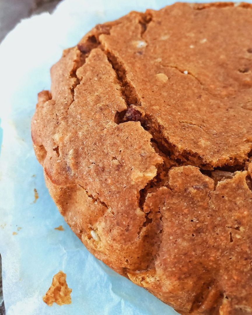 Bizcocho de zanahoria y pera 🥕🍐 con frutos secos. Paso 4 Bizcocho de zanahoria y pera 🥕🍐 con frutos secos. Paso 4