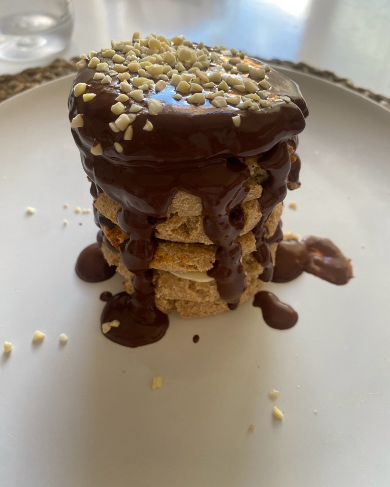 Tortitas de plátano y coco