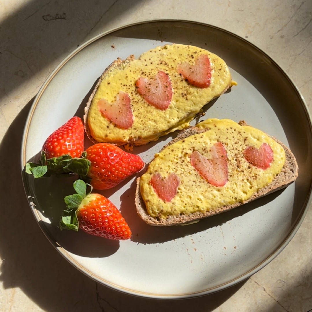 Tostadas San Valentín Tostadas San Valentín