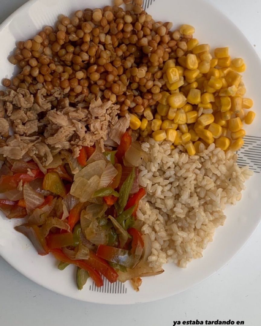 Ensalada de lentejas Ensalada de lentejas