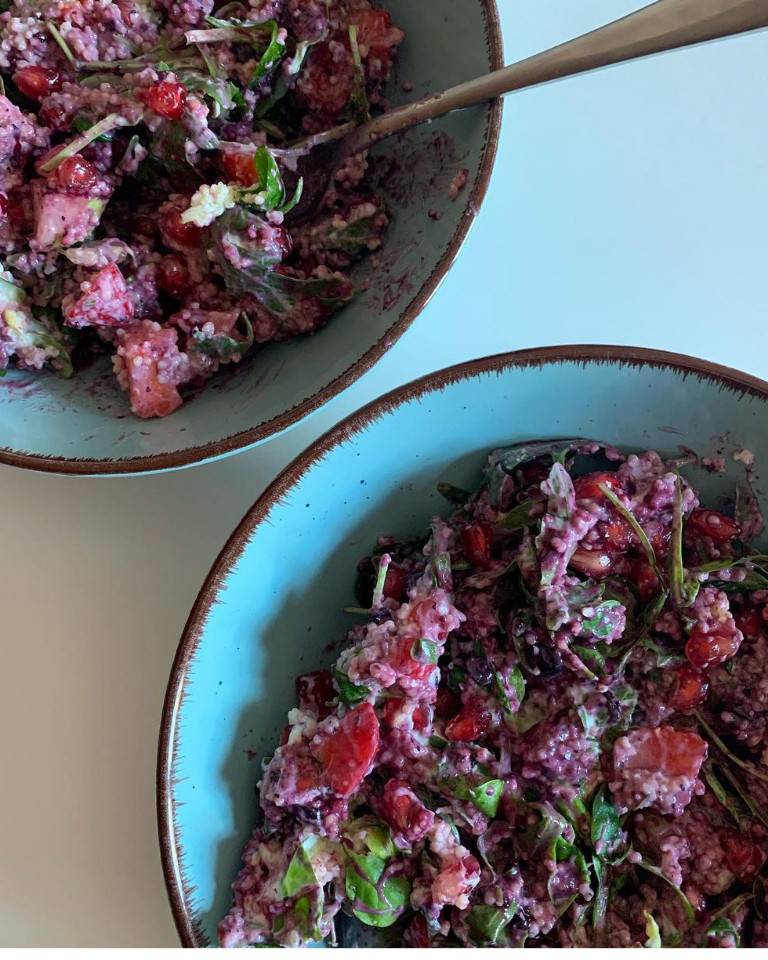 Ensalada de frutos rojos Ensalada de frutos rojos