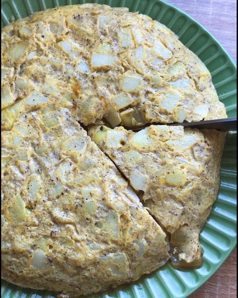 Tortilla trufada 