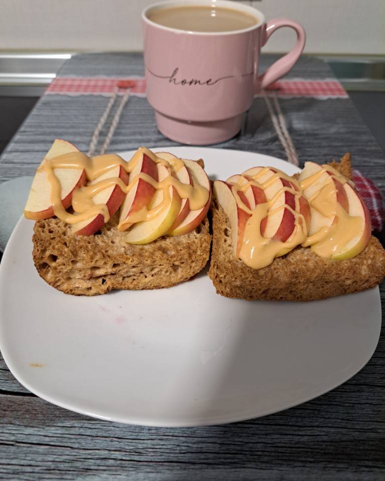 Tostadas francesas con manzana Tostadas francesas con manzana