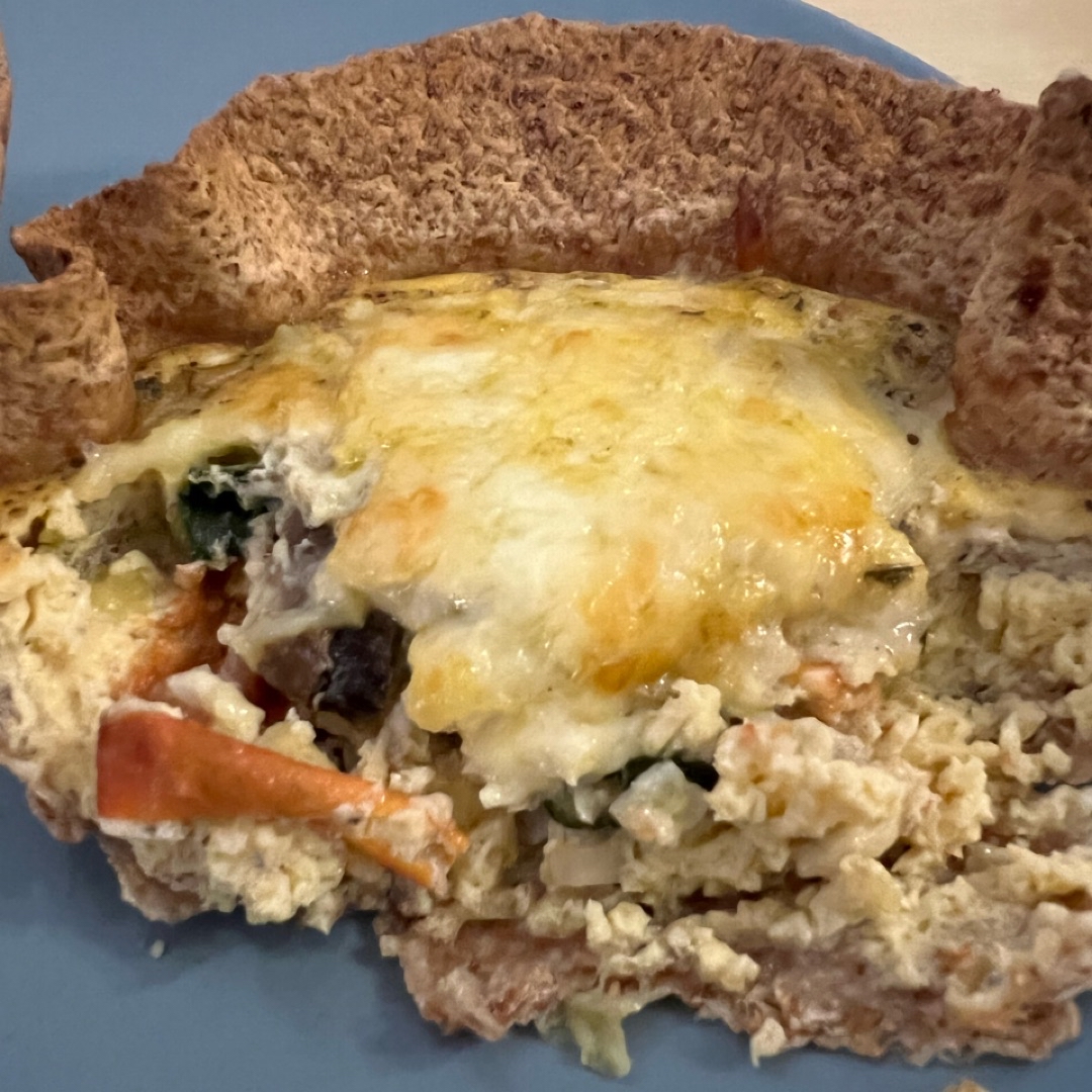Quiche de verduras 🥦🍆 Paso 3 Quiche de verduras 🥦🍆 Paso 3