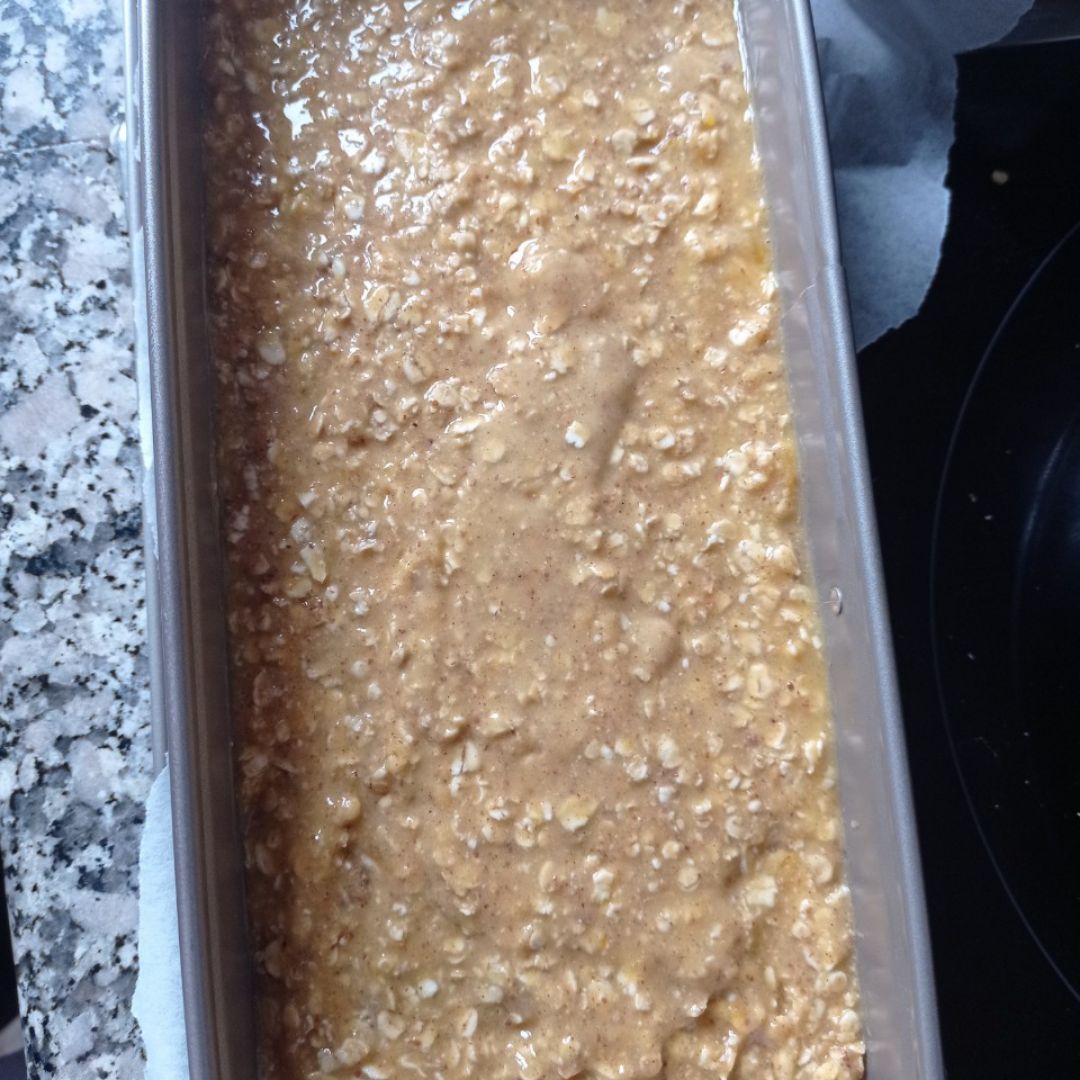 Pastel de avena horneada otoñal 🍰🎃 Paso 2 Pastel de avena horneada otoñal 🍰🎃 Paso 2