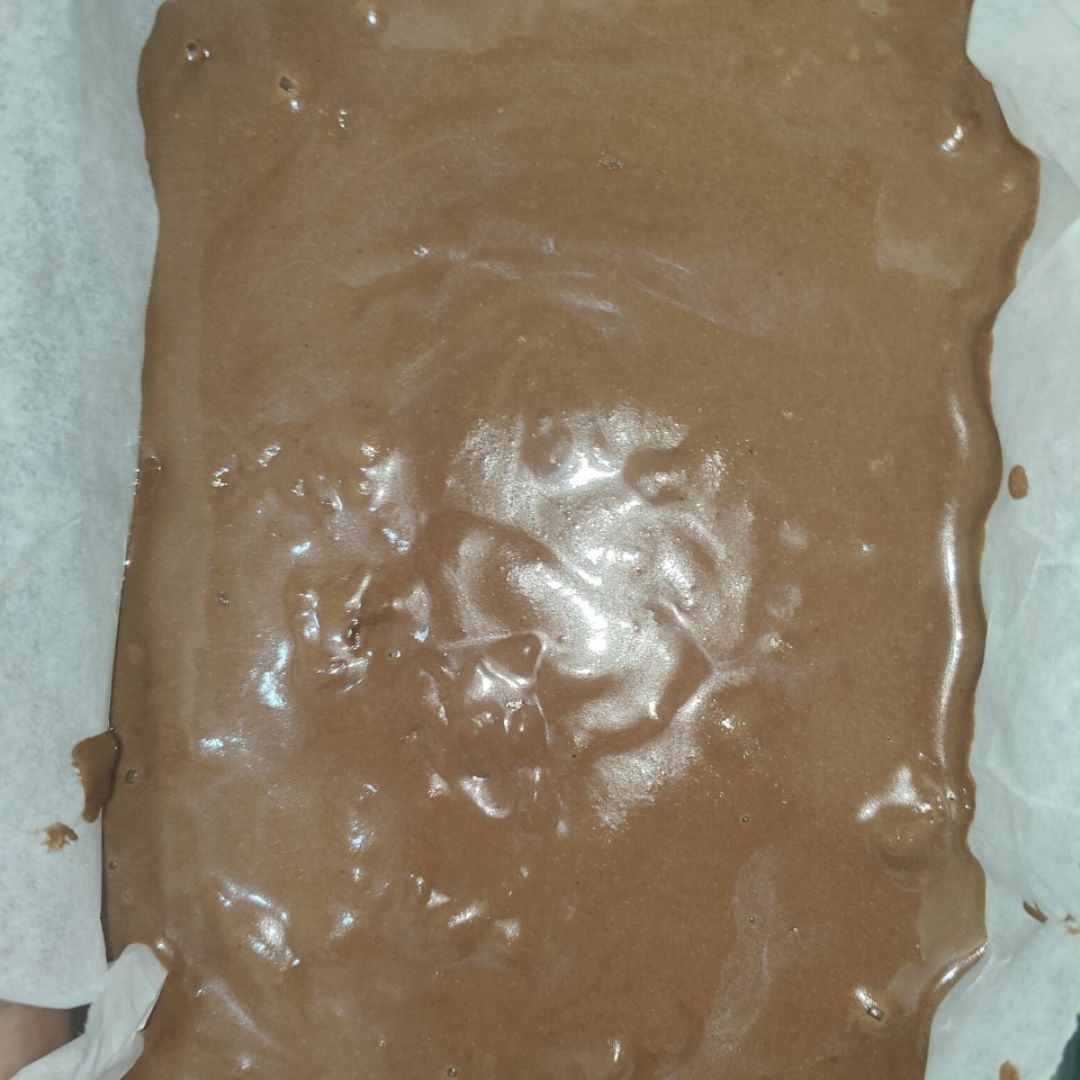 Brownie de café y nueces con crema fresquita de plátano y vainilla 🍌☕ Paso 3 Brownie de café y nueces con crema fresquita de plátano y vainilla 🍌☕ Paso 3