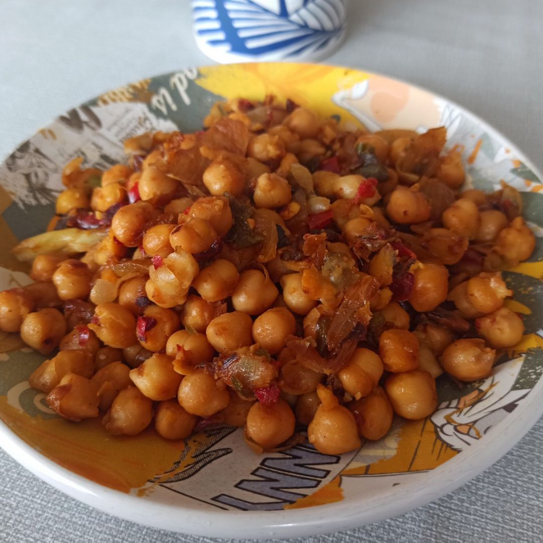 Garbanzos Ras el hanout. Garbanzos Ras el hanout.