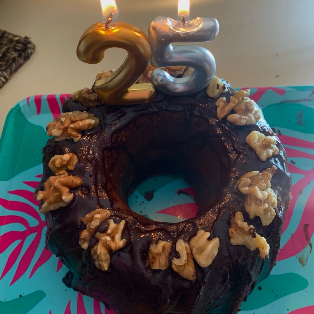 Bizcocho chocolate y nueces Bizcocho chocolate y nueces