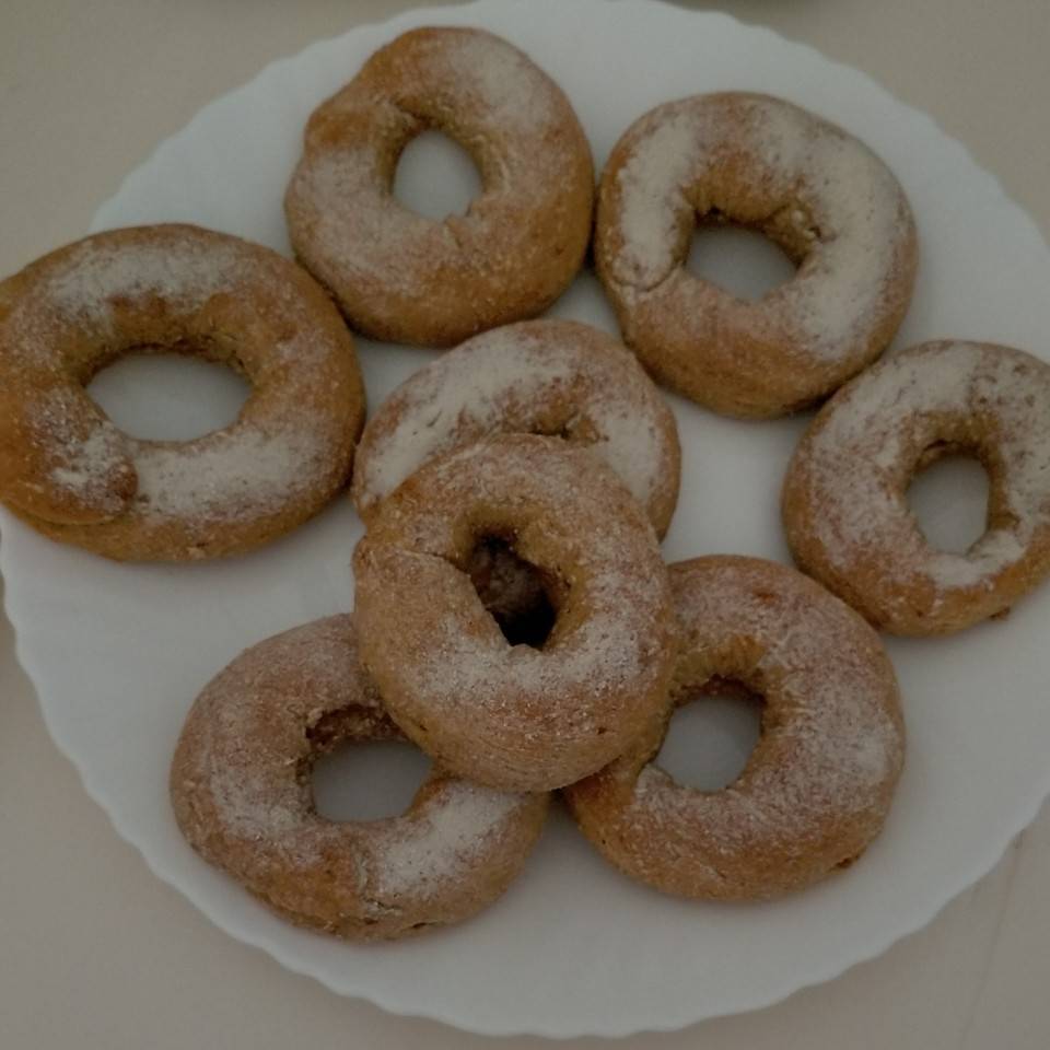 Rosquillas de limón y canela Rosquillas de limón y canela