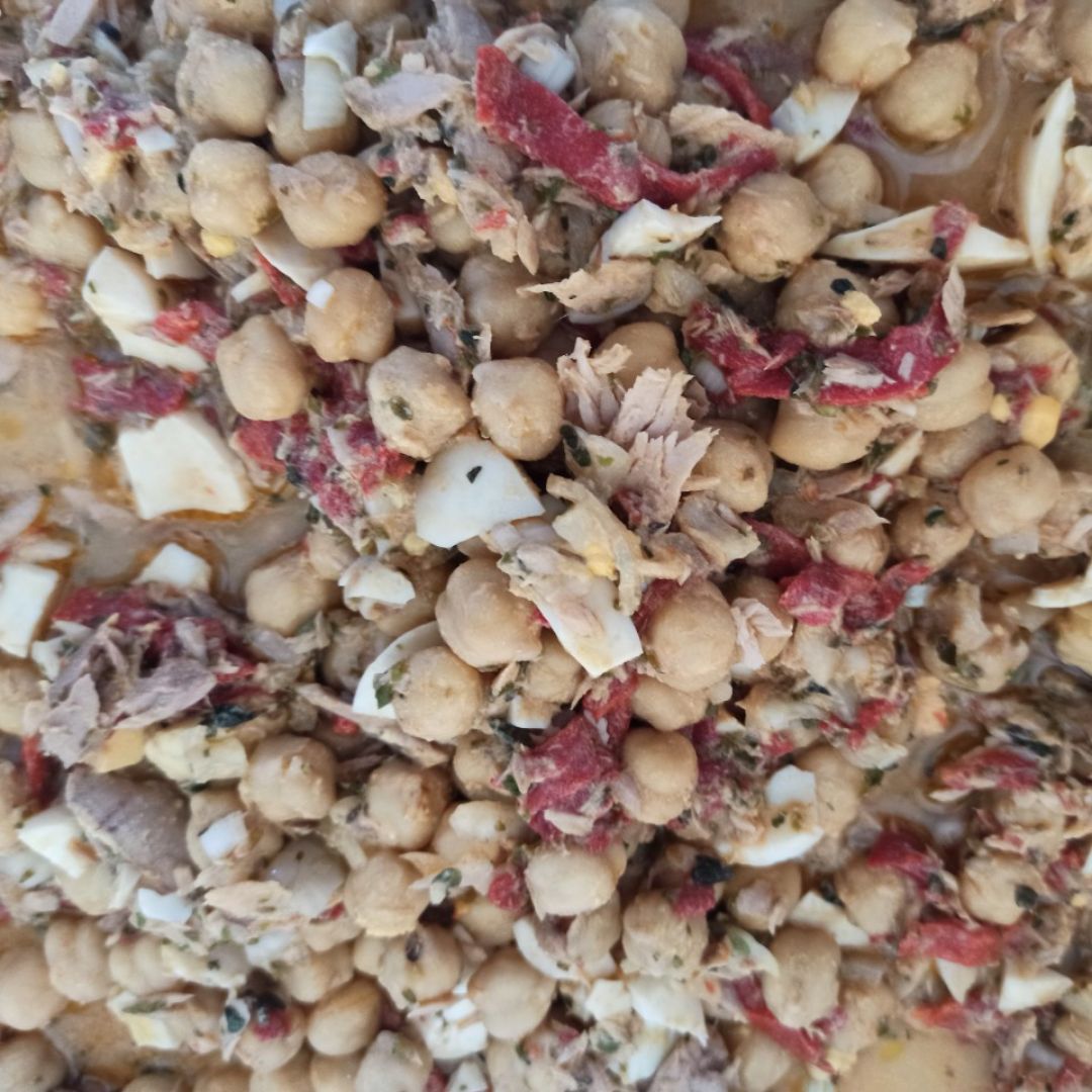 Ensalada de garbanzos Ensalada de garbanzos