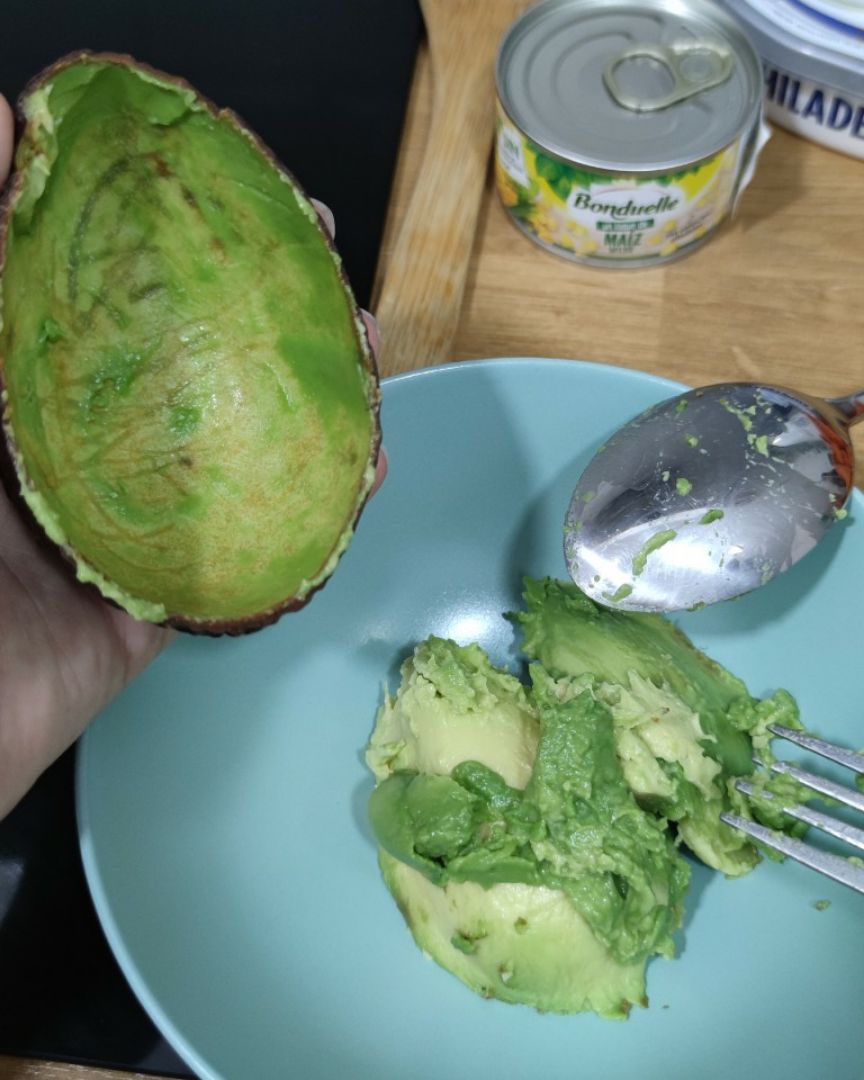Aguacate relleno Paso 0 Aguacate relleno Paso 0