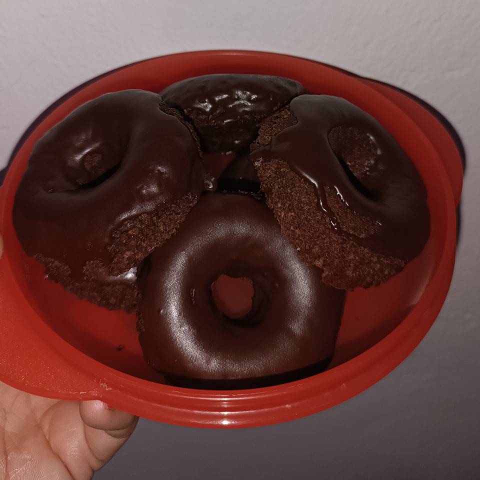 Donuts de chocolate Donuts de chocolate