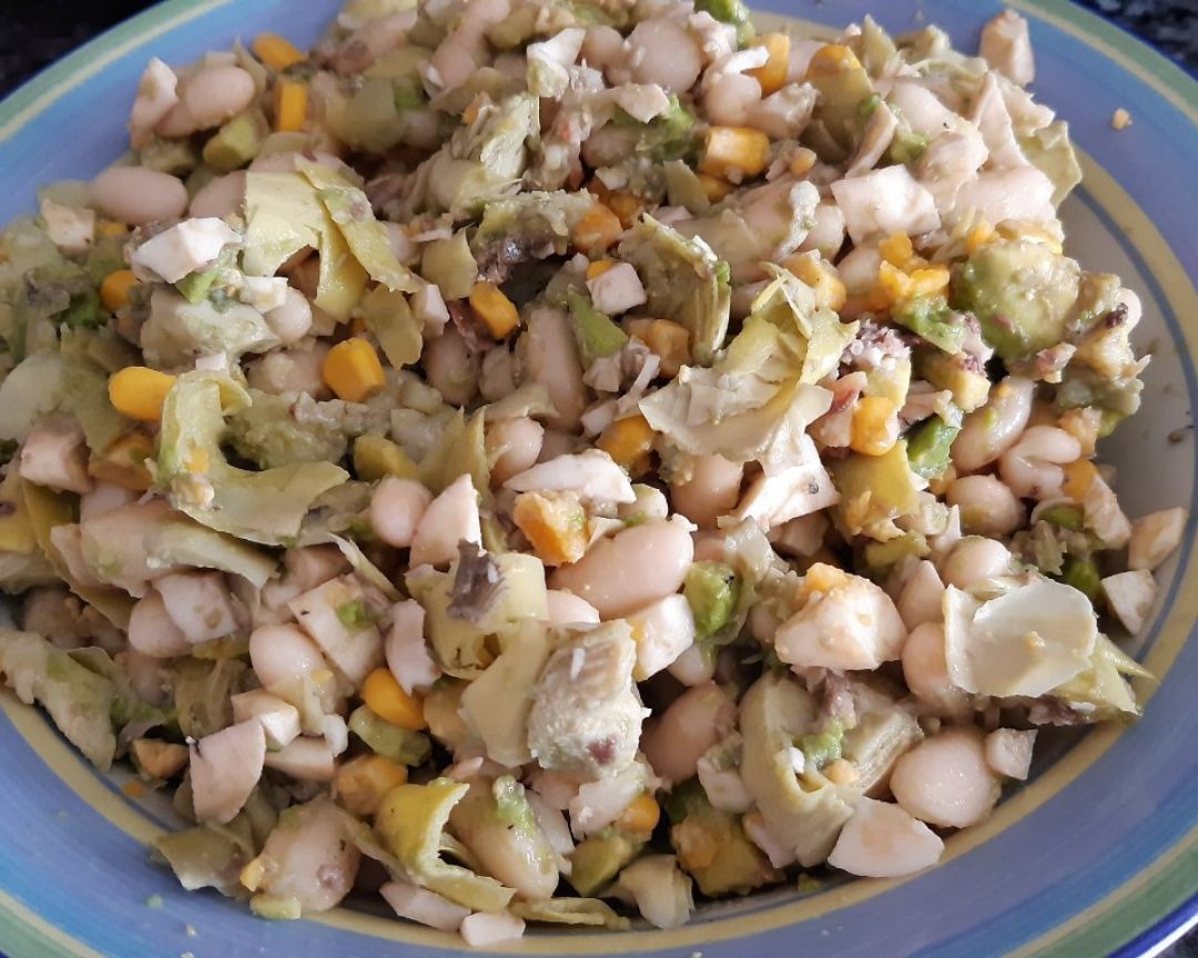 Ensalada de legumbres fresquita Ensalada de legumbres fresquita