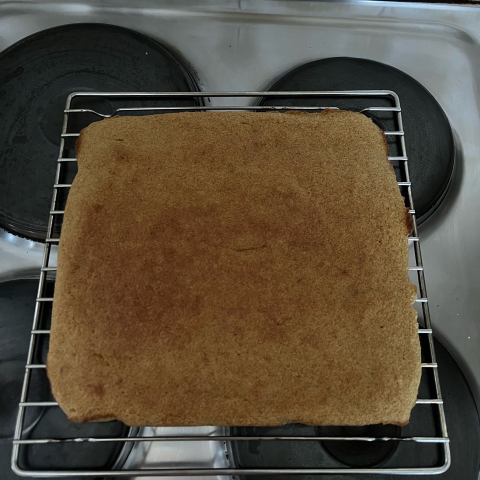 Bizcocho avena para tiramisu
